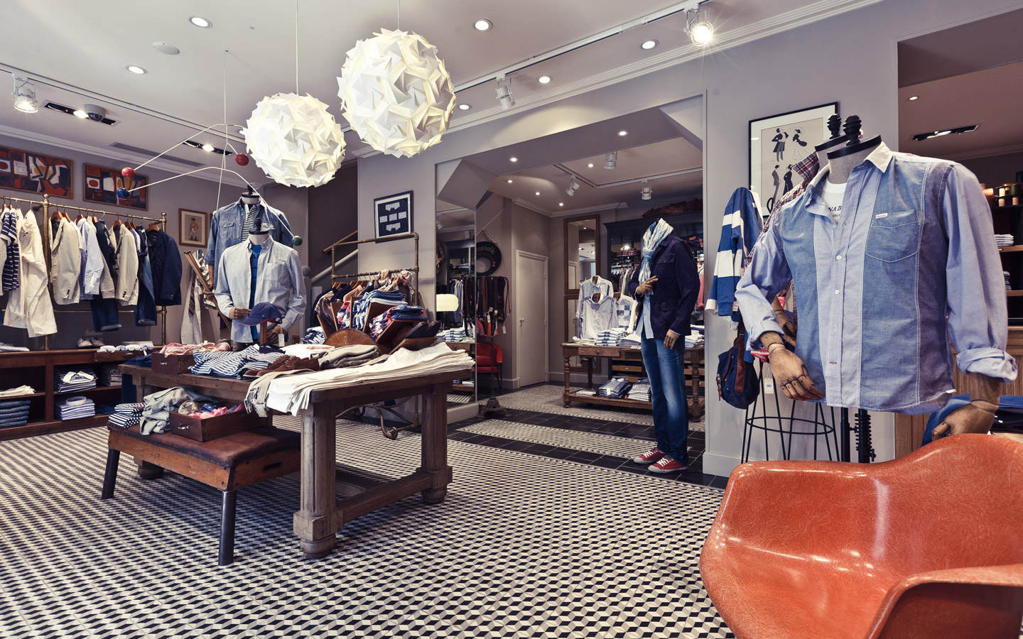 Fashion Retail Decoration Shops Design Ideas For Mens Clothes ...