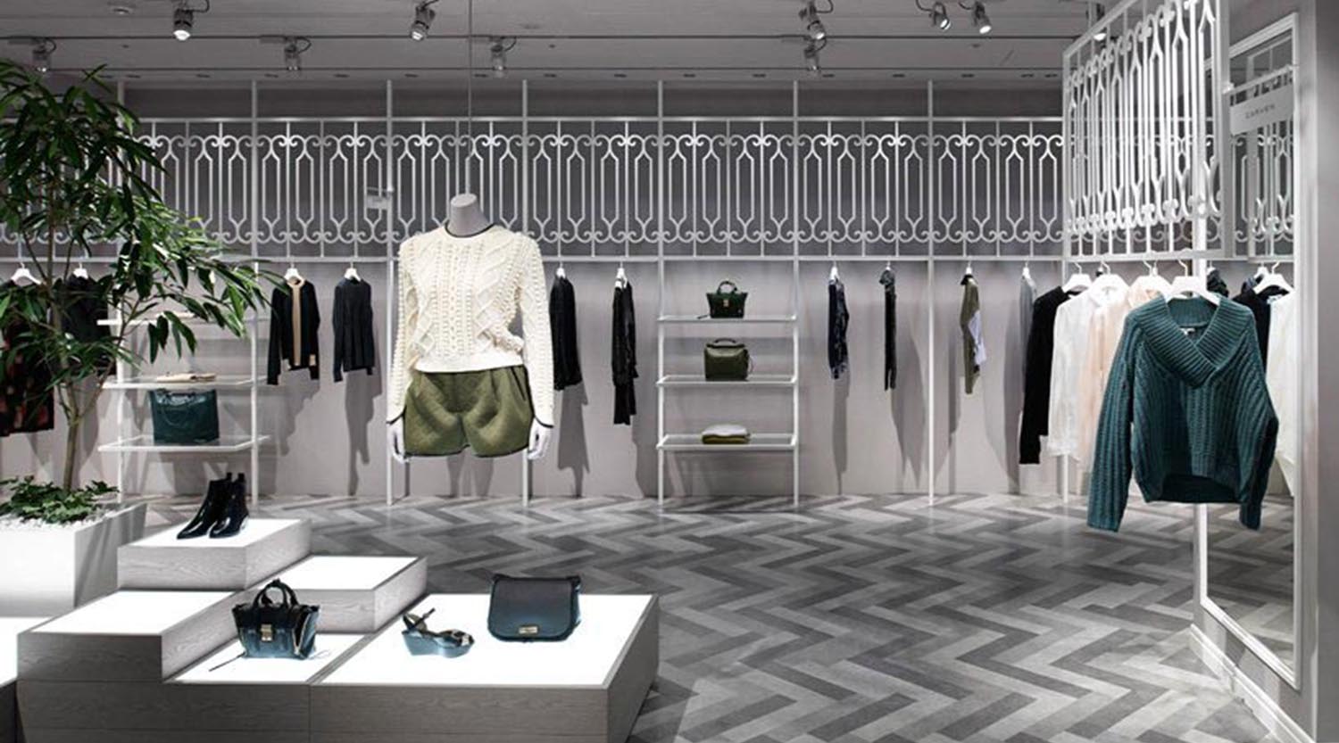 ladies garments shop design  Store design interior, Boutique