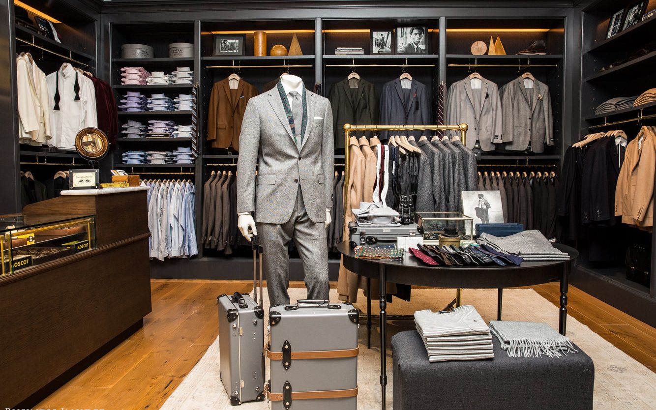 Men's Apparel Fashion Stores Interior Design - Boutique Store Design