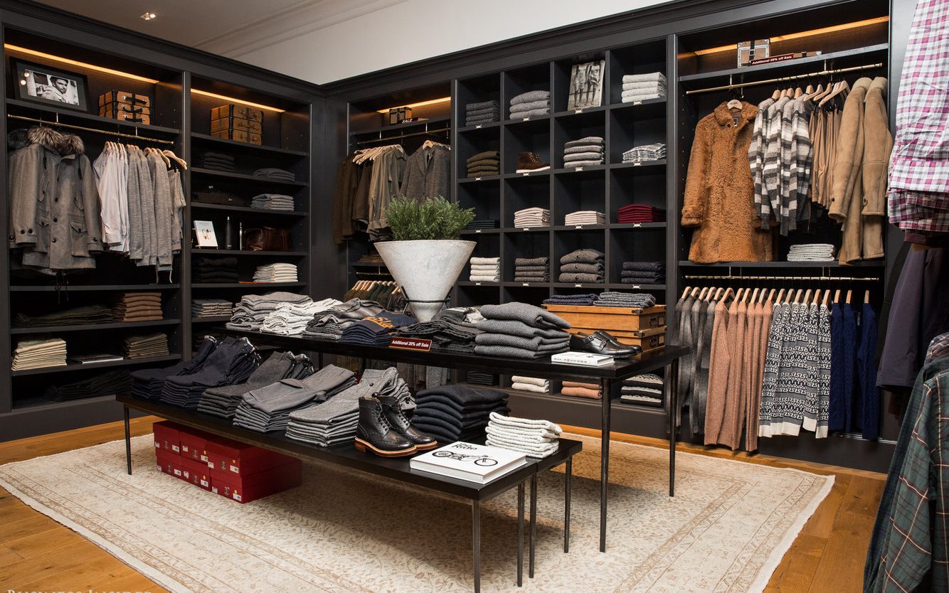 Men’s Apparel Fashion Stores Interior Design – Boutique Store Design