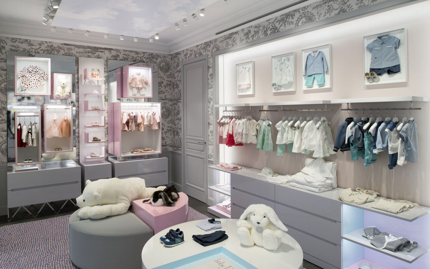 Newborn Baby Boutique Clothing Shop Design Display Furniture - Boutique ...
