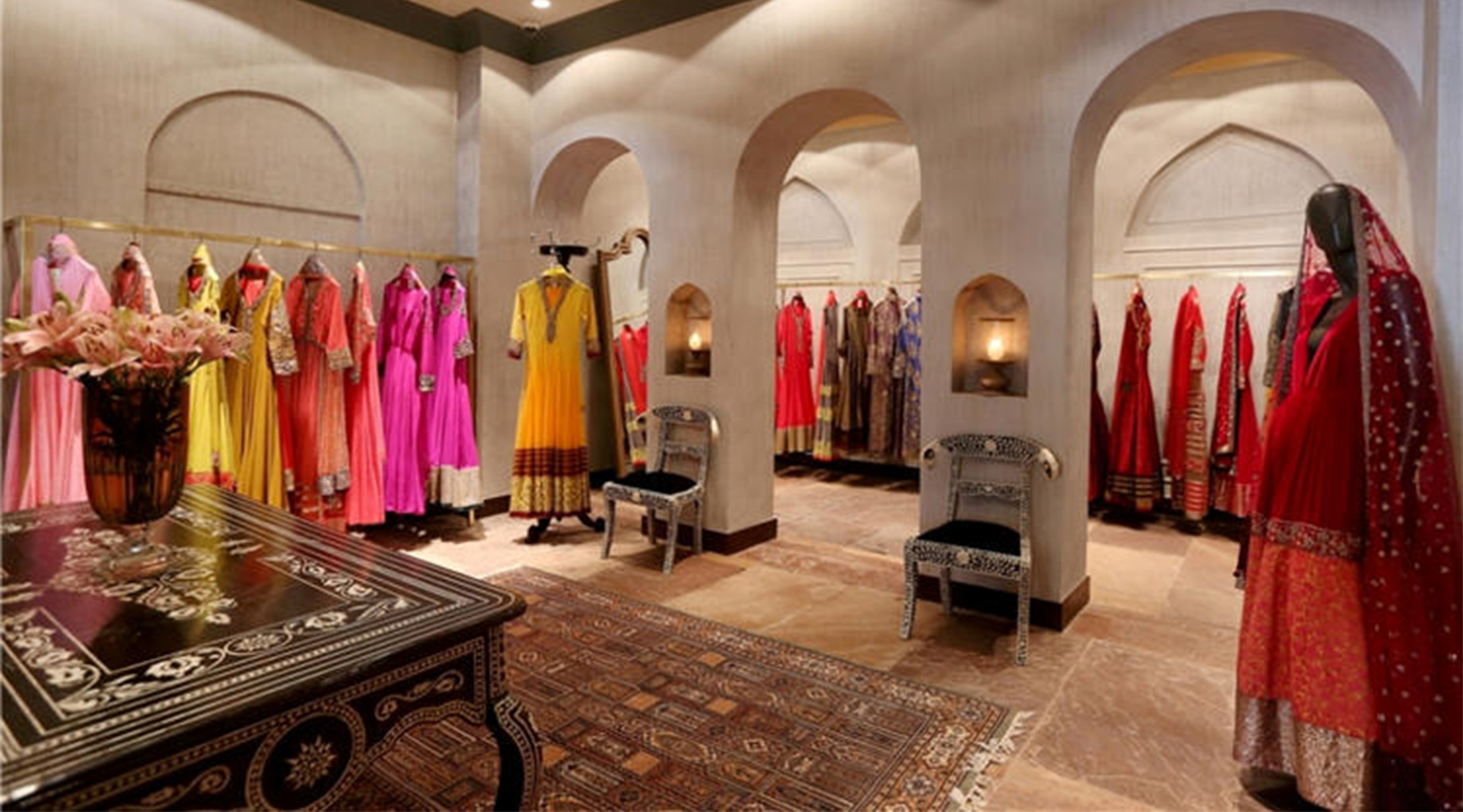 Indian Clothing Store Interior Design For Ladies Garment Shop