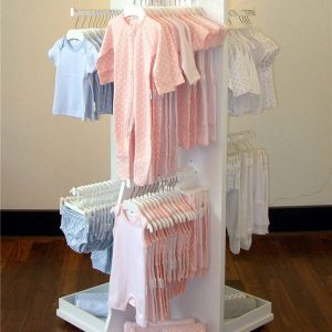 Baby Shop Garment Slatwall Gondola Display Rack