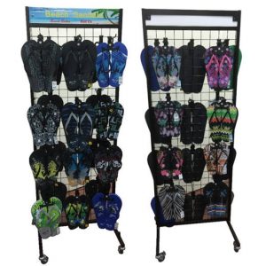 Boutique Furniture Portable Retail Sandal Display Rack