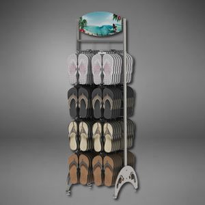 China Multi-Function Slipper Display Rack