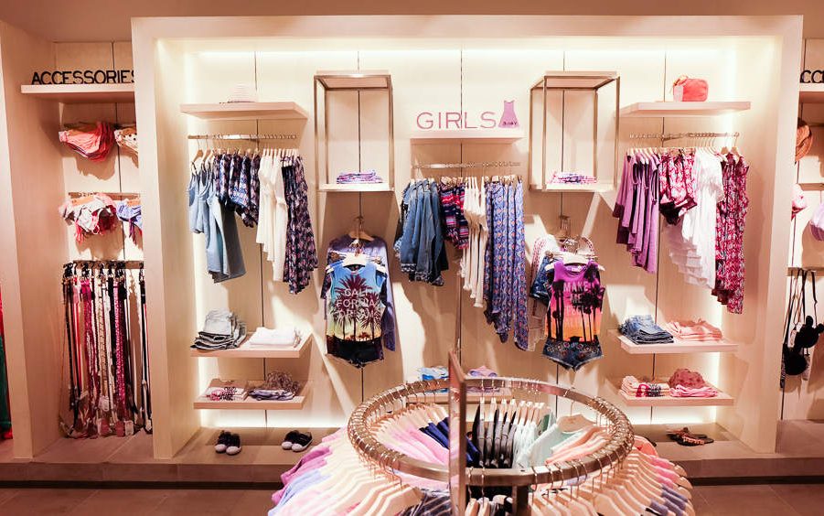 Fashion Retail Boutique Children's Clothing Store Interior Design